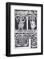 Czech Republic, Moravia, Trebic. Painted Facade in the Historic Centre.-Ken Scicluna-Framed Photographic Print