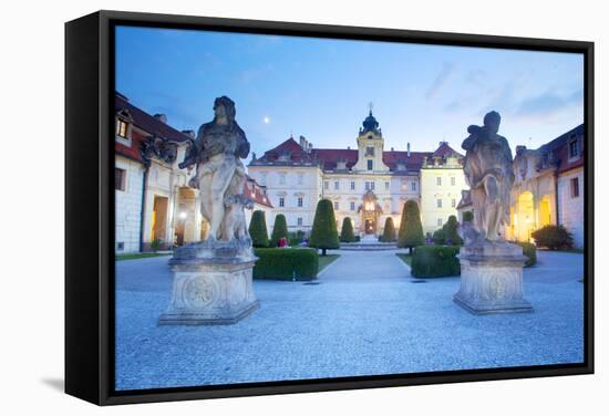 Czech Republic, Moravia, Valtice. Chateaux Valtice.-Ken Scicluna-Framed Stretched Canvas