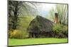 Czech Republic, North Moravia, Beskydy. House with a Collapsed Roof-Petr Bednarik-Mounted Photographic Print