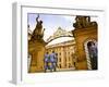 Czech Republic, Prague; a Castle Guard in Uniform Holding His Post at the Gate-Ken Sciclina-Framed Photographic Print