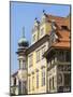 Czech Republic, Prague. Buildings along old town Prague.-Julie Eggers-Mounted Photographic Print