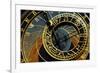 Czech Republic, Prague. Close-up of astronomical clock in Old Town Square.-Jaynes Gallery-Framed Photographic Print