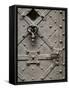 Czech Republic, Prague. Metal Door with a Fine Craftsmanship-Petr Bednarik-Framed Stretched Canvas