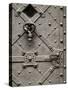 Czech Republic, Prague. Metal Door with a Fine Craftsmanship-Petr Bednarik-Stretched Canvas