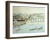 Czech Republic, Prague, Moldava River-null-Framed Giclee Print