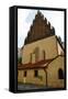 Czech Republic. Prague. Old New Synagogue. Gothic, 13th Century. Josefov (Jewish Quater)-null-Framed Stretched Canvas