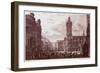 Czech Republic, Prague, Old Square with Bedrich Smetana's House-null-Framed Giclee Print