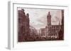 Czech Republic, Prague, Old Square with Bedrich Smetana's House-null-Framed Giclee Print