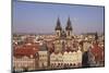 Czech Republic, Prague, Old Town Square, Church of Our Lady before Tyn-Neale Clarke-Mounted Photographic Print