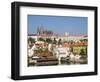 Czech Republic, Prague. Prague castle and Lesser town.-Julie Eggers-Framed Photographic Print