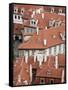 Czech Republic, Prague; Rooftops Seen from Prague Castle-Niels Van Gijn-Framed Stretched Canvas