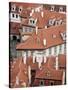 Czech Republic, Prague; Rooftops Seen from Prague Castle-Niels Van Gijn-Stretched Canvas