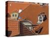 Czech Republic, Prague. Rooftops.-Julie Eggers-Stretched Canvas