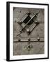 Czech Republic, Prague. Small Metal Window Detail-Petr Bednarik-Framed Premium Photographic Print