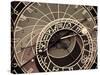 Czech Republic, Prague, Stare Mesto (Old Town), Astronomical Clock on Old Town Hall-Michele Falzone-Stretched Canvas