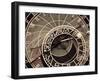 Czech Republic, Prague, Stare Mesto (Old Town), Astronomical Clock on Old Town Hall-Michele Falzone-Framed Premium Photographic Print