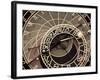 Czech Republic, Prague, Stare Mesto (Old Town), Astronomical Clock on Old Town Hall-Michele Falzone-Framed Photographic Print