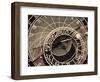 Czech Republic, Prague, Stare Mesto (Old Town), Astronomical Clock on Old Town Hall-Michele Falzone-Framed Photographic Print