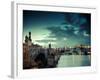 Czech Republic, Prague, Stare Mesto (Old Town), Charles Bridge, Hradcany Castle and St. Vitus Cathe-Michele Falzone-Framed Photographic Print