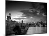 Czech Republic, Prague, Stare Mesto (Old Town), Charles Bridge, Hradcany Castle and St. Vitus Cathe-Michele Falzone-Mounted Photographic Print