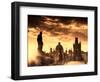 Czech Republic, Prague, Stare Mesto (Old Town), Charles Bridge-Michele Falzone-Framed Photographic Print