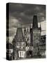 Czech Republic, Prague, Stare Mesto (Old Town), Little Quarter (Mala Strana) and Charles Bridge-Michele Falzone-Stretched Canvas