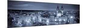 Czech Republic, Prague, Stare Mesto (Old Town), Old Town Square and Church of Our Lady before Tyn-Michele Falzone-Mounted Photographic Print