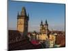 Czech Republic, Prague. Tyn Church in Old Town Square.-Julie Eggers-Mounted Photographic Print