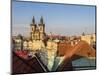 Czech Republic, Prague. Tyn Church in Old Town Square.-Julie Eggers-Mounted Photographic Print