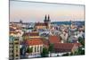 Czech Republic, Prague. View of Mala Strana Old Town from Letna Park, on Letna Hill.-Jason Langley-Mounted Photographic Print