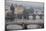 Czech Republic, Prague, View of Vitava River and the Old Town-Ali Kabas-Mounted Photographic Print