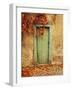 Czech Republic, Prague. Weathered door.-Jaynes Gallery-Framed Photographic Print