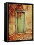 Czech Republic, Prague. Weathered door.-Jaynes Gallery-Framed Stretched Canvas