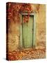 Czech Republic, Prague. Weathered door.-Jaynes Gallery-Stretched Canvas