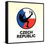 Czech Republic Soccer-null-Framed Stretched Canvas