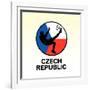 Czech Republic Soccer-null-Framed Giclee Print