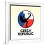 Czech Republic Soccer-null-Framed Giclee Print