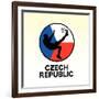 Czech Republic Soccer-null-Framed Giclee Print