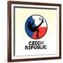 Czech Republic Soccer-null-Framed Giclee Print