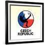 Czech Republic Soccer-null-Framed Giclee Print