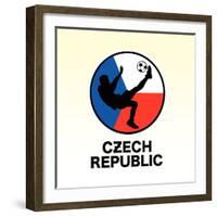 Czech Republic Soccer-null-Framed Giclee Print