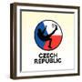 Czech Republic Soccer-null-Framed Giclee Print