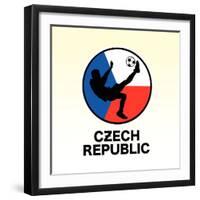 Czech Republic Soccer-null-Framed Giclee Print