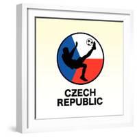 Czech Republic Soccer-null-Framed Giclee Print