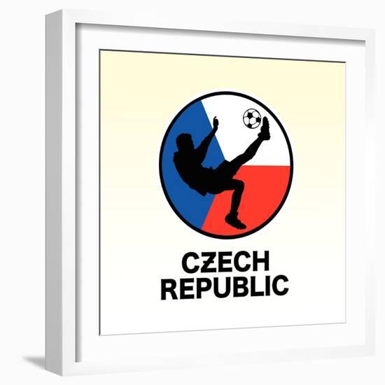 Czech Republic Soccer-null-Framed Giclee Print