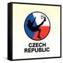 Czech Republic Soccer-null-Framed Stretched Canvas