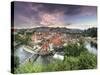 Czech Republic, South Bohemia, Cesky Krumlov-Michele Falzone-Stretched Canvas