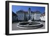 Czech Republic, South Moravian, Lednice-Valtice Cultural Landscape, Valtice Castle, Fountain-null-Framed Giclee Print