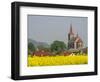 Czech Republic, Ujezd pod Troskami, St. John the Baptist church.-Julie Eggers-Framed Photographic Print