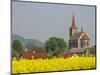 Czech Republic, Ujezd pod Troskami, St. John the Baptist church.-Julie Eggers-Mounted Photographic Print